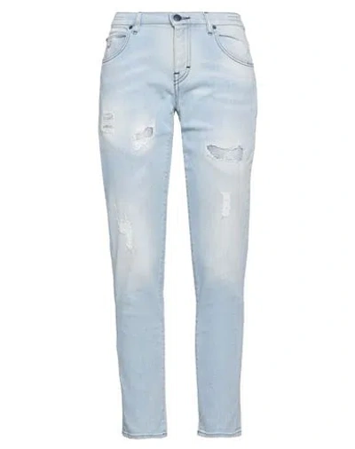 Jacob Cohёn Woman Jeans Blue Size 27 Cotton, Elastane