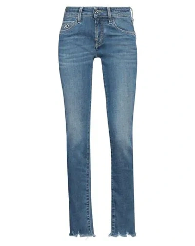 Jacob Cohёn Woman Jeans Blue Size 29 Cotton, Polyester, Elastane