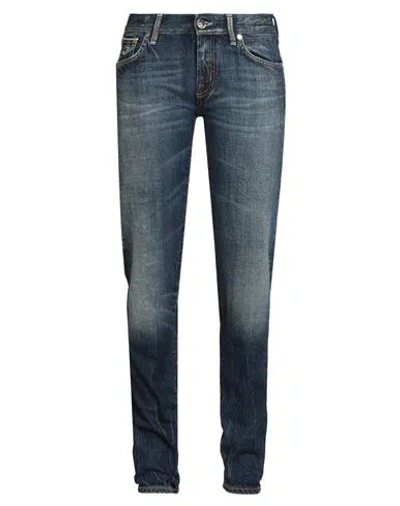 Jacob Cohёn Woman Jeans Blue Size 27 Cotton, Polyurethane