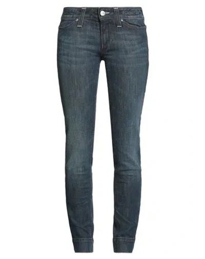 Jacob Cohёn Woman Jeans Blue Size 27 Cotton, Polyurethane