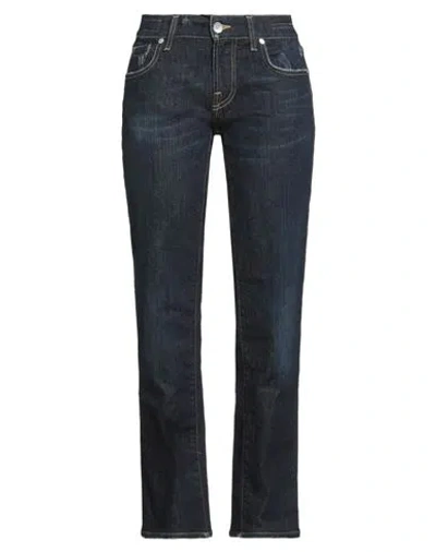 Jacob Cohёn Woman Jeans Blue Size 28 Cotton, Elastane