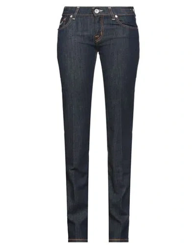 Jacob Cohёn Woman Jeans Blue Size 28 Cotton, Elastane