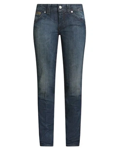 Jacob Cohёn Woman Jeans Blue Size 28 Cotton, Lycra