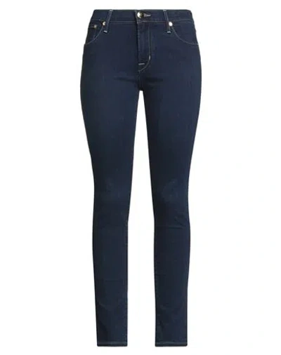 Jacob Cohёn Woman Jeans Blue Size 28 Cotton, Polyester, Elastane