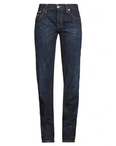 Jacob Cohёn Woman Jeans Blue Size 28 Cotton, Polyurethane