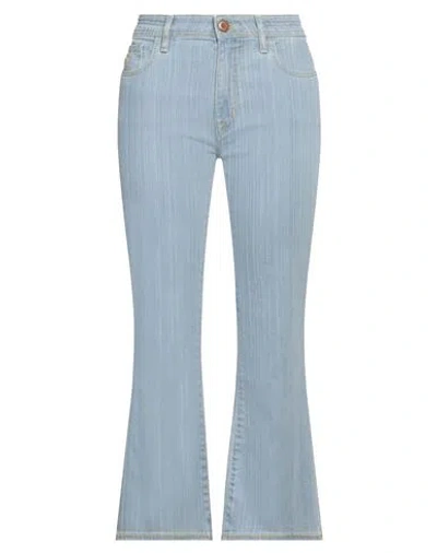 Jacob Cohёn Woman Jeans Blue Size 29 Cotton, Elastane, Polyester