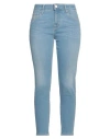 Jacob Cohёn Woman Jeans Blue Size 29 Cotton, Elastomultiester, Elastane, Polyester In Blue