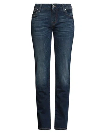 Jacob Cohёn Woman Jeans Blue Size 30 Cotton, Elastane