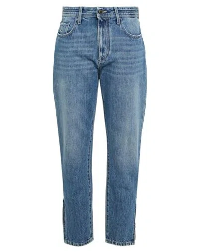 Jacob Cohёn Woman Jeans Blue Size 30 Cotton, Polyester