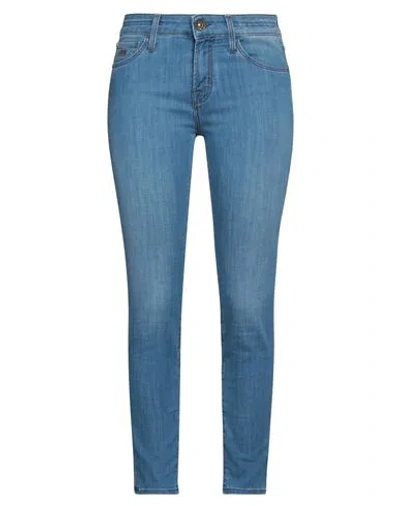 Jacob Cohёn Woman Jeans Blue Size 31 Cotton, Polyester, Lyocell, Elastane