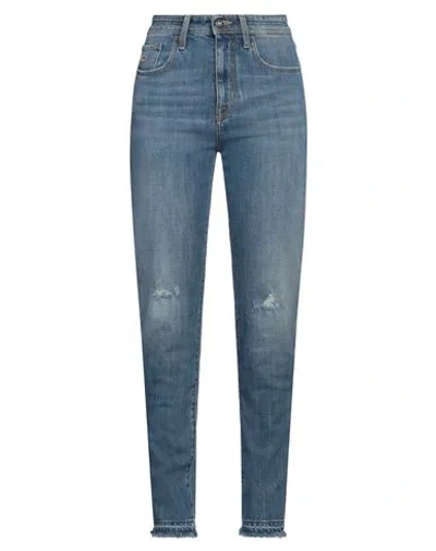 Jacob Cohёn Woman Jeans Blue Size 31 Cotton, Elastane