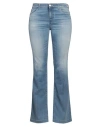 Jacob Cohёn Woman Jeans Blue Size 28 Cotton, Lyocell, Polyester, Elastane In Blue