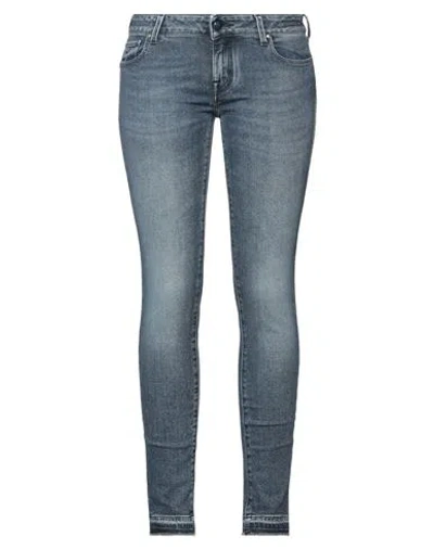 Jacob Cohёn Woman Jeans Blue Size 31 Cotton, Polyester