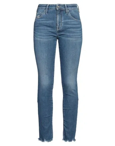 Jacob Cohёn Woman Jeans Blue Size 31 Cotton, Polyester, Elastane
