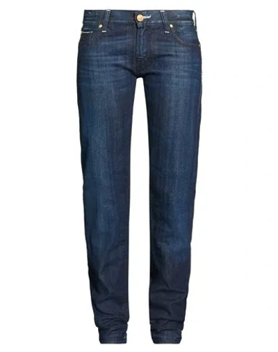 Jacob Cohёn Woman Jeans Blue Size 31 Cotton, Polyurethane