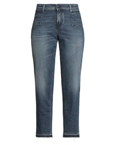 Jacob Cohёn Woman Jeans Blue Size 32 Cotton, Elastane