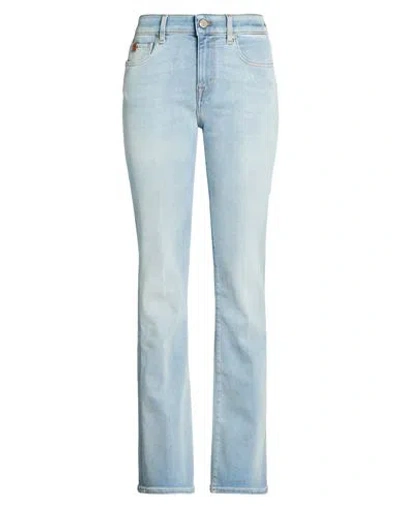 Jacob Cohёn Woman Jeans Blue Size 32 Cotton, Polyester, Elastane