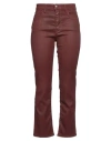 Jacob Cohёn Woman Jeans Brick Size 32 Lyocell, Cotton, Polyester, Elastane In Red