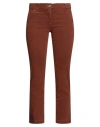 Jacob Cohёn Woman Jeans Brown Size 26 Cotton, Elastane In Red