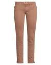 Jacob Cohёn Woman Jeans Camel Size 28 Cotton, Lycra In Brown