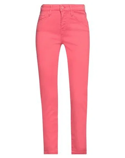 JACOB COHЁN JACOB COHЁN WOMAN JEANS CORAL SIZE 25 LYOCELL, COTTON, POLYESTER, ELASTANE