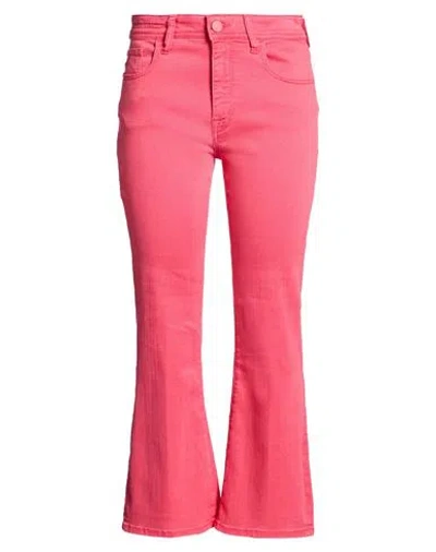 Jacob Cohёn Woman Jeans Coral Size 28 Lyocell, Cotton, Polyester, Elastane In Red