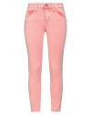 Jacob Cohёn Woman Jeans Coral Size 30 Cotton, Elastomultiester, Elastane In Red