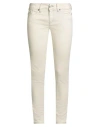 Jacob Cohёn Woman Jeans Cream Size 27 Cotton, Lycra In Neutral