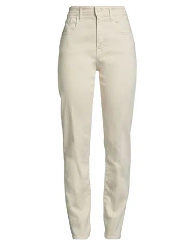 Jacob Cohёn Woman Jeans Cream Size 29 Lyocell, Cotton, Polyester, Elastane In White