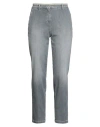Jacob Cohёn Woman Jeans Grey Size 10 Cotton, Polyester, Elastane In Gray
