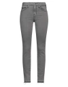 Jacob Cohёn Woman Jeans Grey Size 30 Cotton, Elastomultiester, Elastane