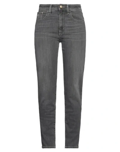 Jacob Cohёn Woman Jeans Grey Size 30 Cotton, Polyester, Elastane