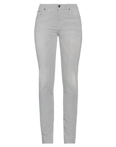 Jacob Cohёn Woman Jeans Grey Size 27 Cotton, Polyurethane