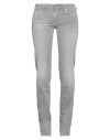 Jacob Cohёn Woman Jeans Grey Size 27 Cotton, Elastane