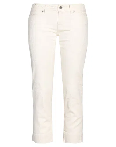 Jacob Cohёn Denim Cropped In White