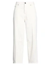 Jacob Cohёn Woman Jeans Ivory Size 31 Cotton In Multi