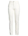 Jacob Cohёn Woman Jeans Ivory Size 31 Cotton, Elastane, Polyester In White