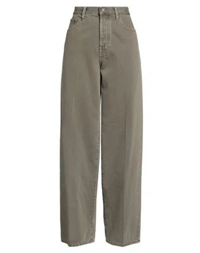 Jacob Cohёn Woman Jeans Khaki Size 29 Cotton In Green