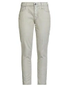 Jacob Cohёn Woman Jeans Khaki Size 30 Cotton, Polyester, Resin, Elastane