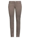 Jacob Cohёn Woman Jeans Khaki Size 32 Cotton, Elastane In Beige