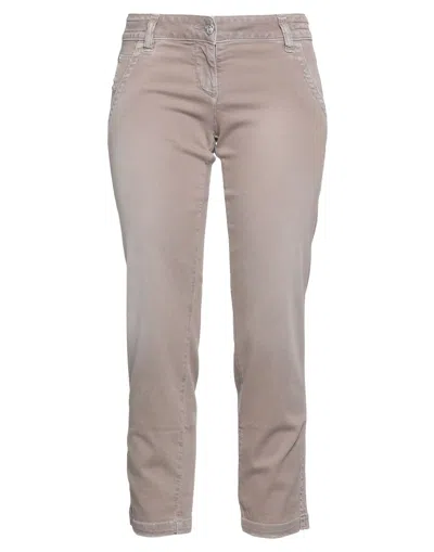 Jacob Cohёn Denim Cropped In Beige