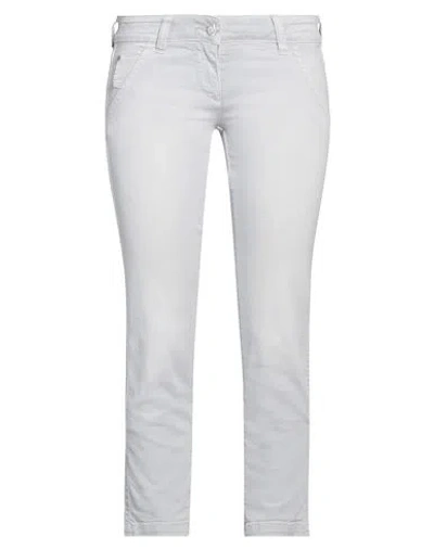 Jacob Cohёn Woman Jeans Light Grey Size 27 Cotton, Elastane