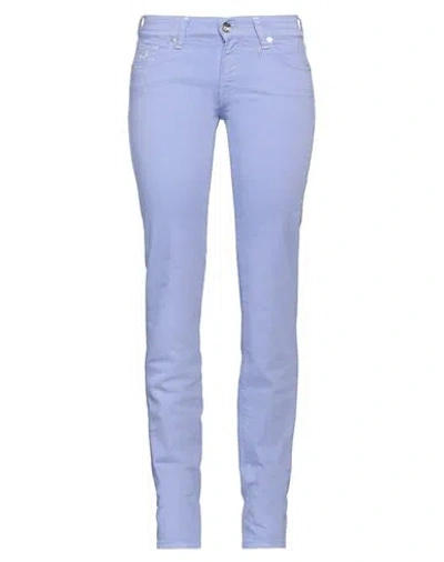Jacob Cohёn Woman Jeans Mauve Size 26 Cotton, Elastane In Purple