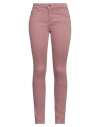 Jacob Cohёn Woman Denim Pants Pastel Pink Size 32 Lyocell, Cotton, Polyester, Elastane In Pink
