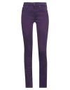 Jacob Cohёn Woman Jeans Purple Size 26 Lyocell, Cotton, Polyester, Elastane