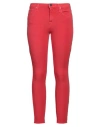 Jacob Cohёn Woman Jeans Red Size 26 Cotton, Lyocell, Polyester, Elastane In Red