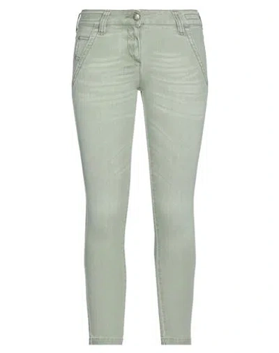 Jacob Cohёn Woman Jeans Sage Green Size 27 Cotton, Elastane
