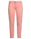 Jacob Cohёn Woman Jeans Salmon Pink Size 32 Cotton, Elastane