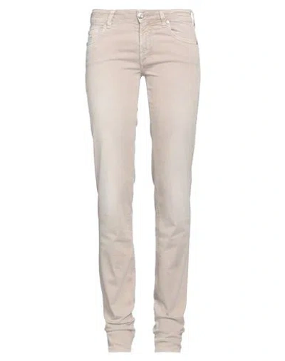 Jacob Cohёn Woman Jeans Sand Size 27 Cotton, Elastane In Beige