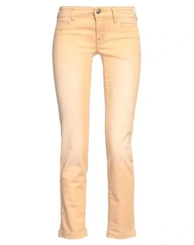 Jacob Cohёn Woman Jeans Sand Size 27 Cotton, Viscose, Polyester, Elastane In Beige
